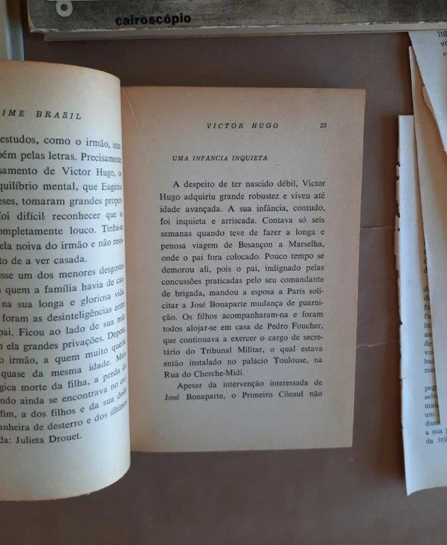 A vida inquieta e gloriosa de Victor Hugo, Jaime Brasil
