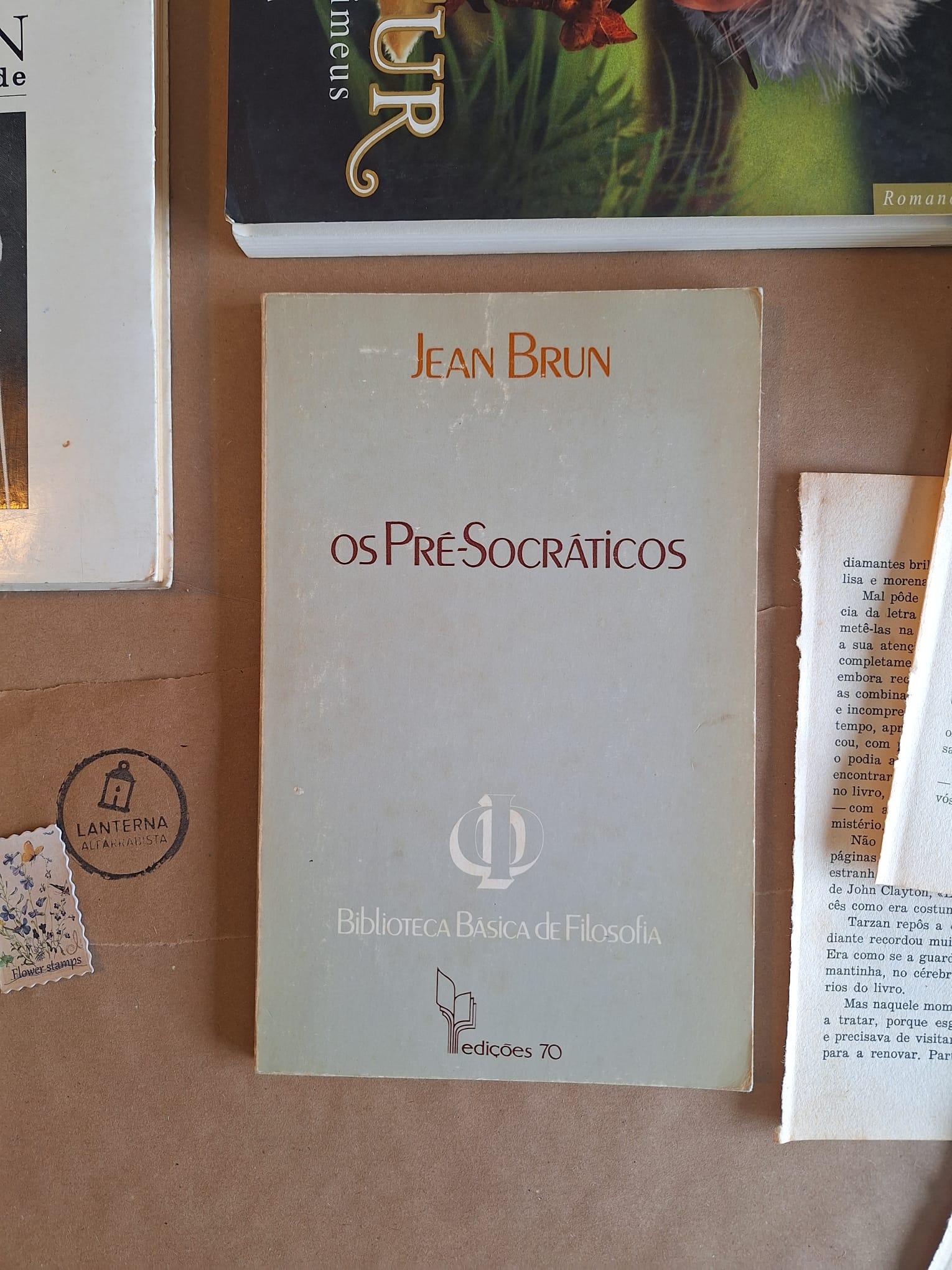 Os pré-socráticos, Jean Brun