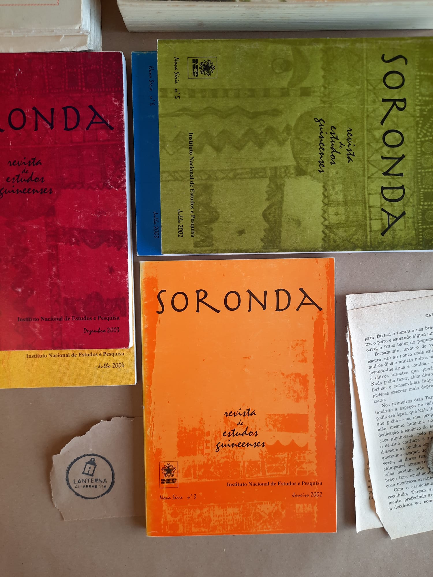 Soronda, Nova série nr. 3, 5, 6, 7 e 8