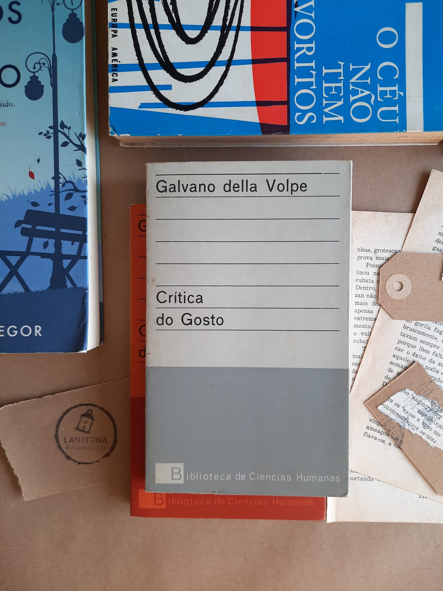 Crítica do Gosto, vol. I e II