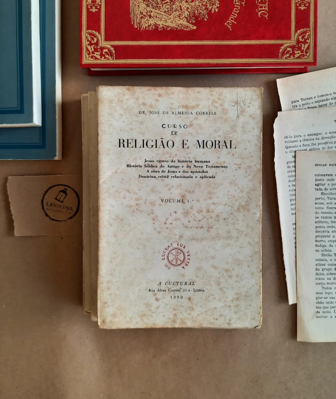 Curso de Religião e Moral, Vol. 1, 2 e 3, Dr. José de Almeida Correia