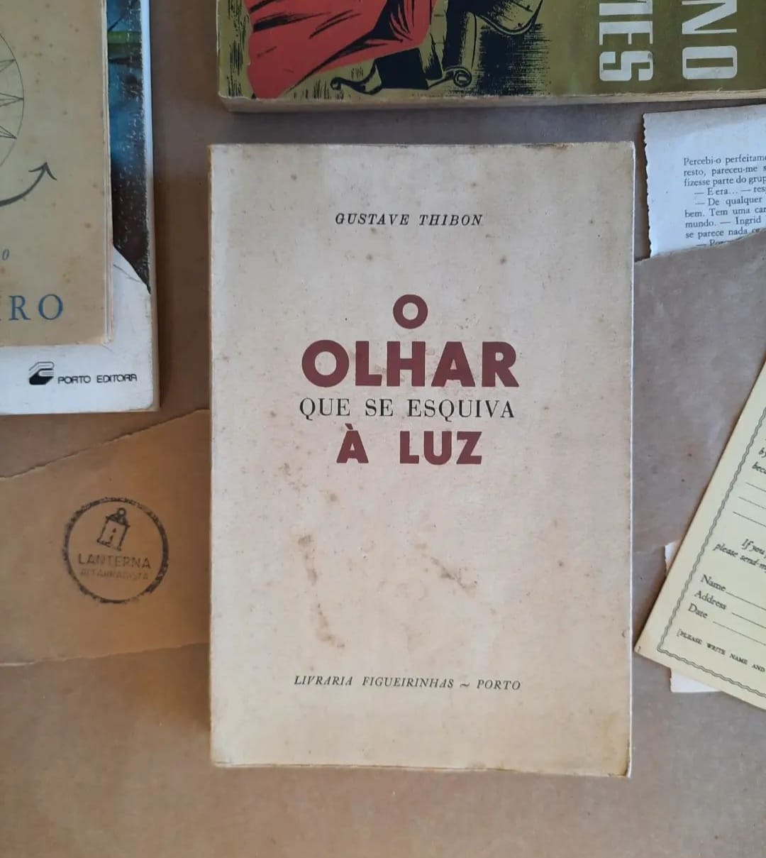 O olhar que se esquiva à luz