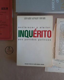 Esclarecer o eleitor: Inquérito aos partidos políticos