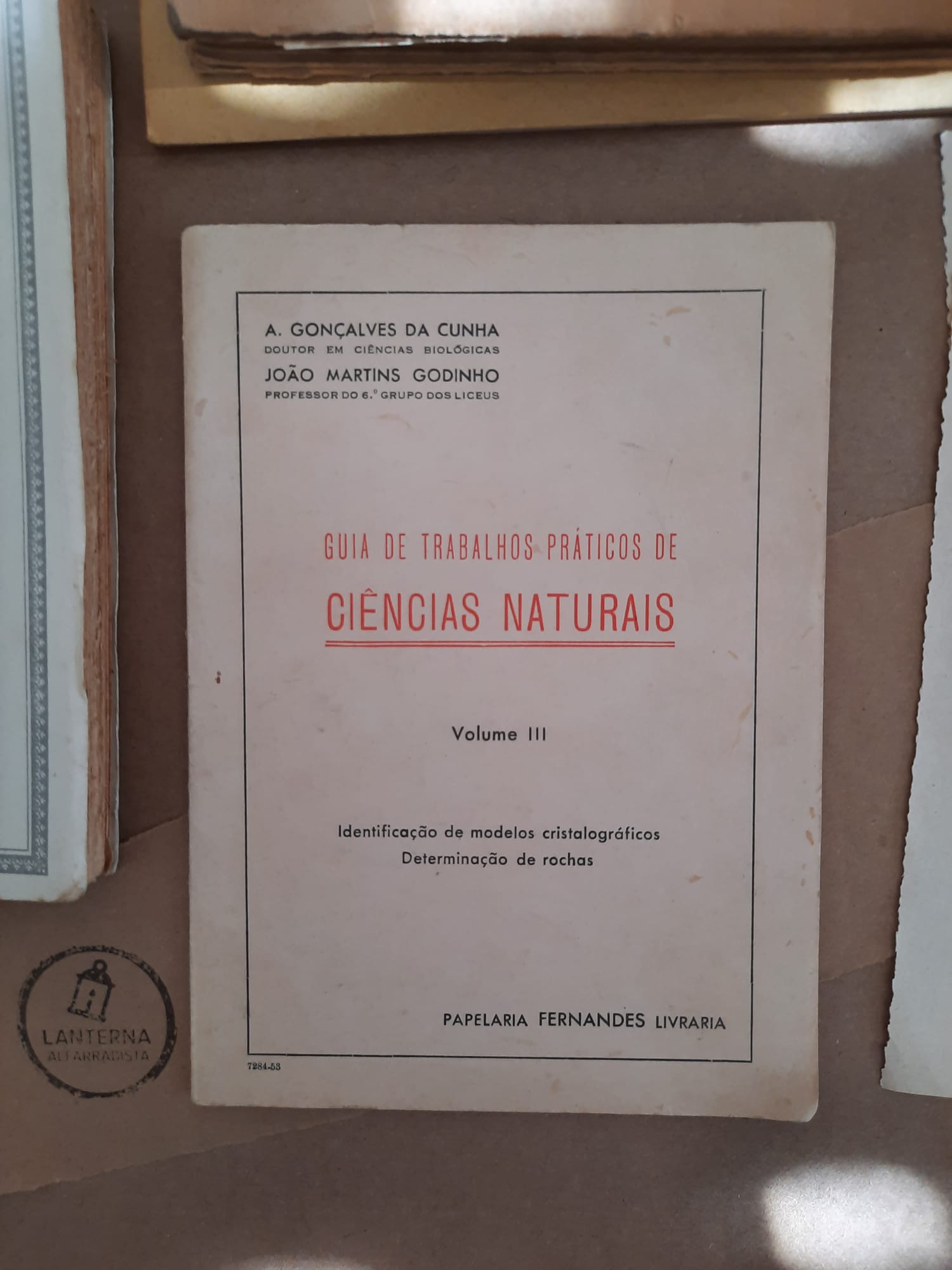 Guia de trabalhos práticos de Ciências Naturais, Vol. III