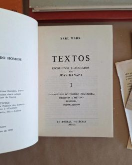Karl Marx – Textos escolhidos e anotados 1