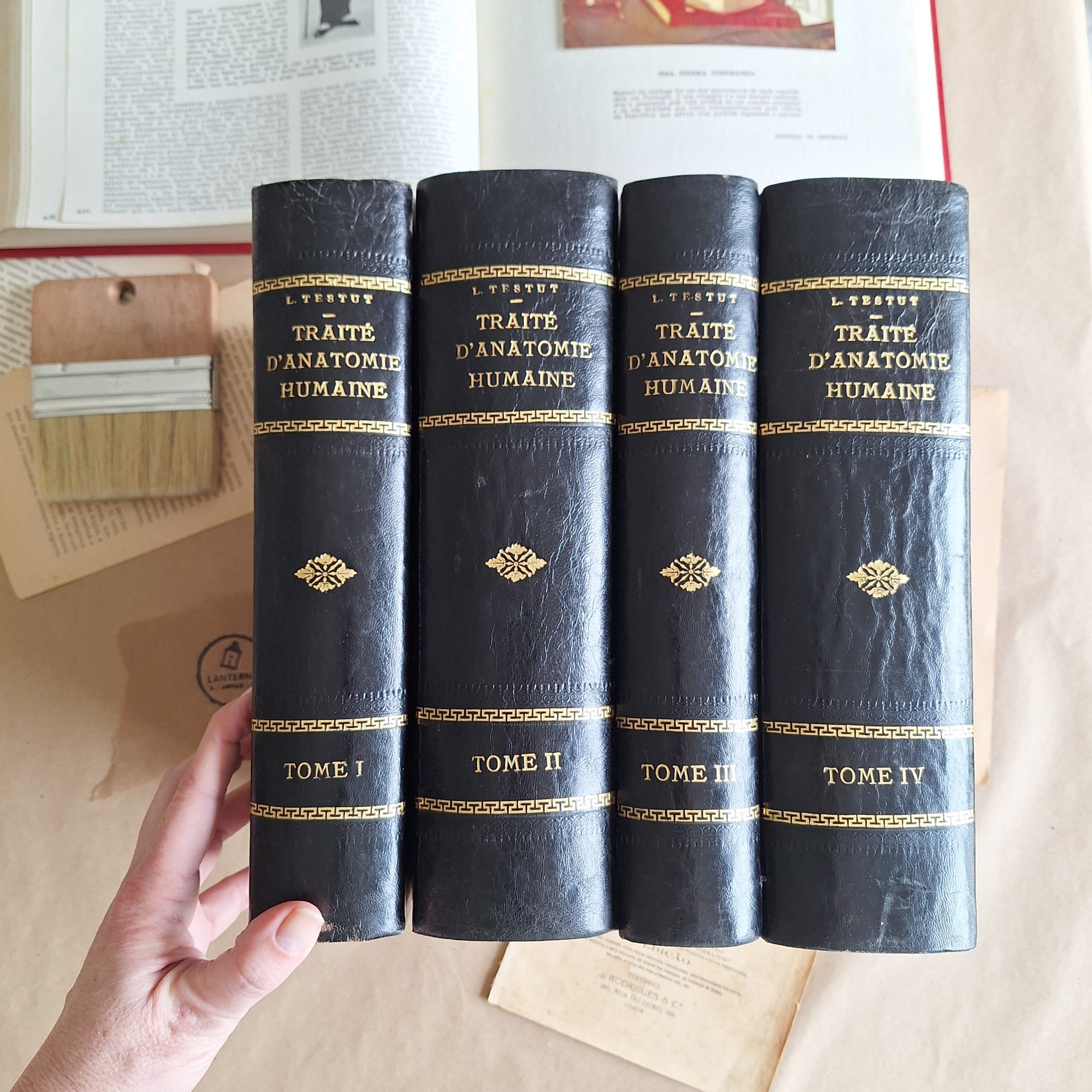 Traité D´Anatomie Humaine, Tome I, II, III et IV