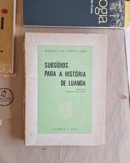 Subsídios para a história de Luanda