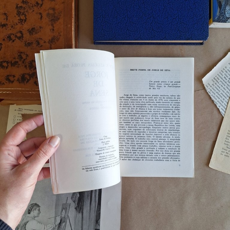 Versos e alguma prosa de Jorge de Sena