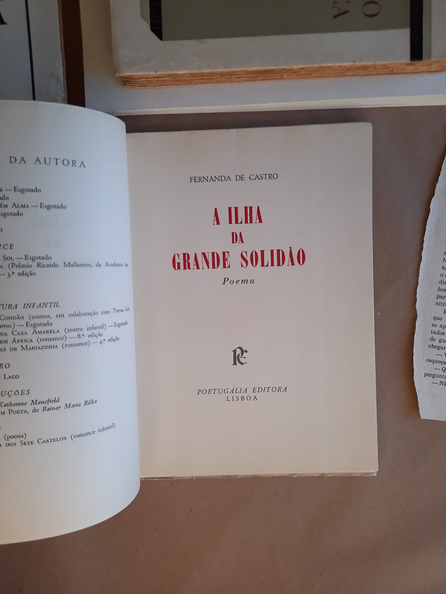 A ilha da grande solidão