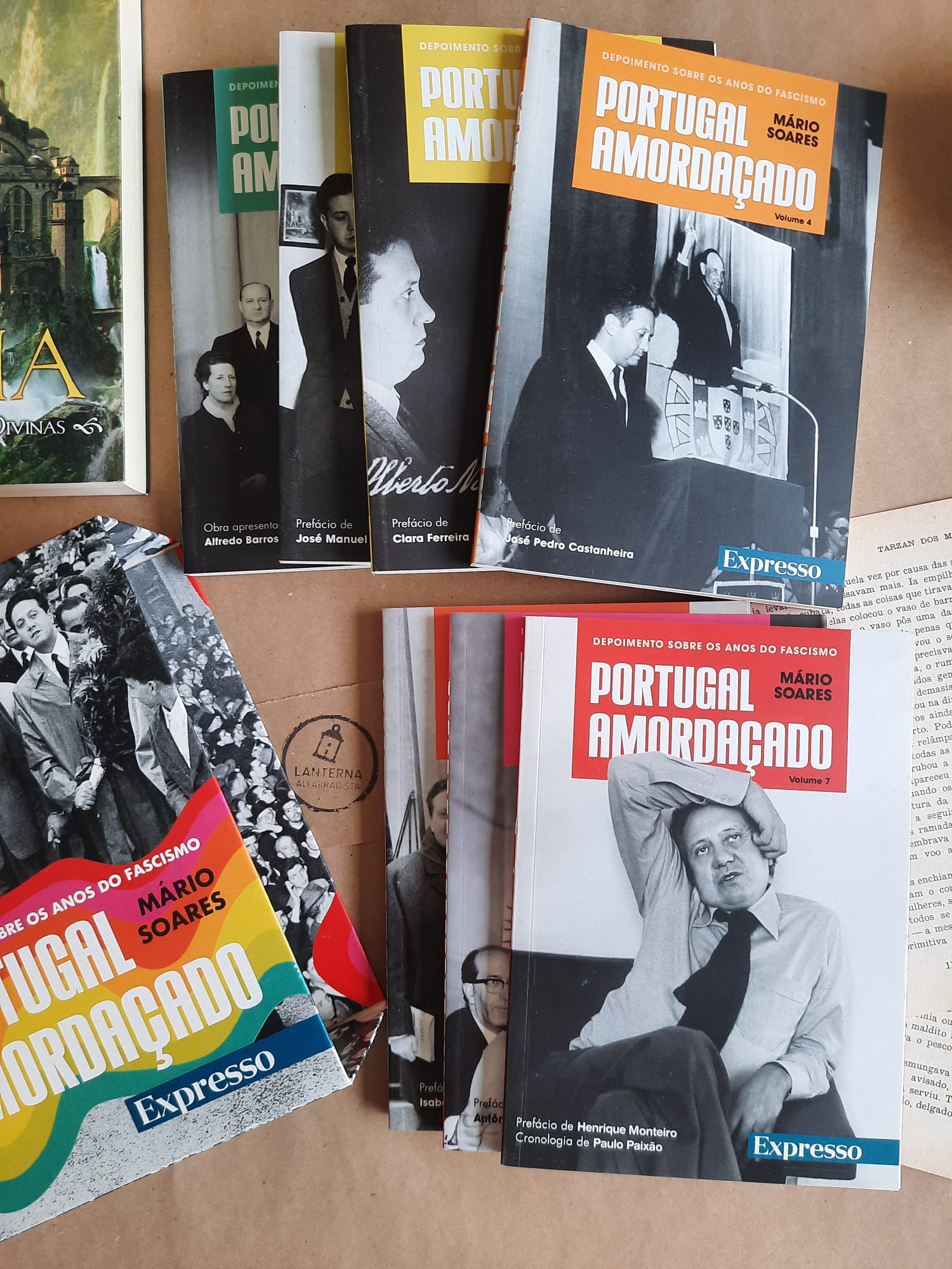 Portugal Amordaçado Depoimento sobre os Anos do Fascismo Box. 7 volumes