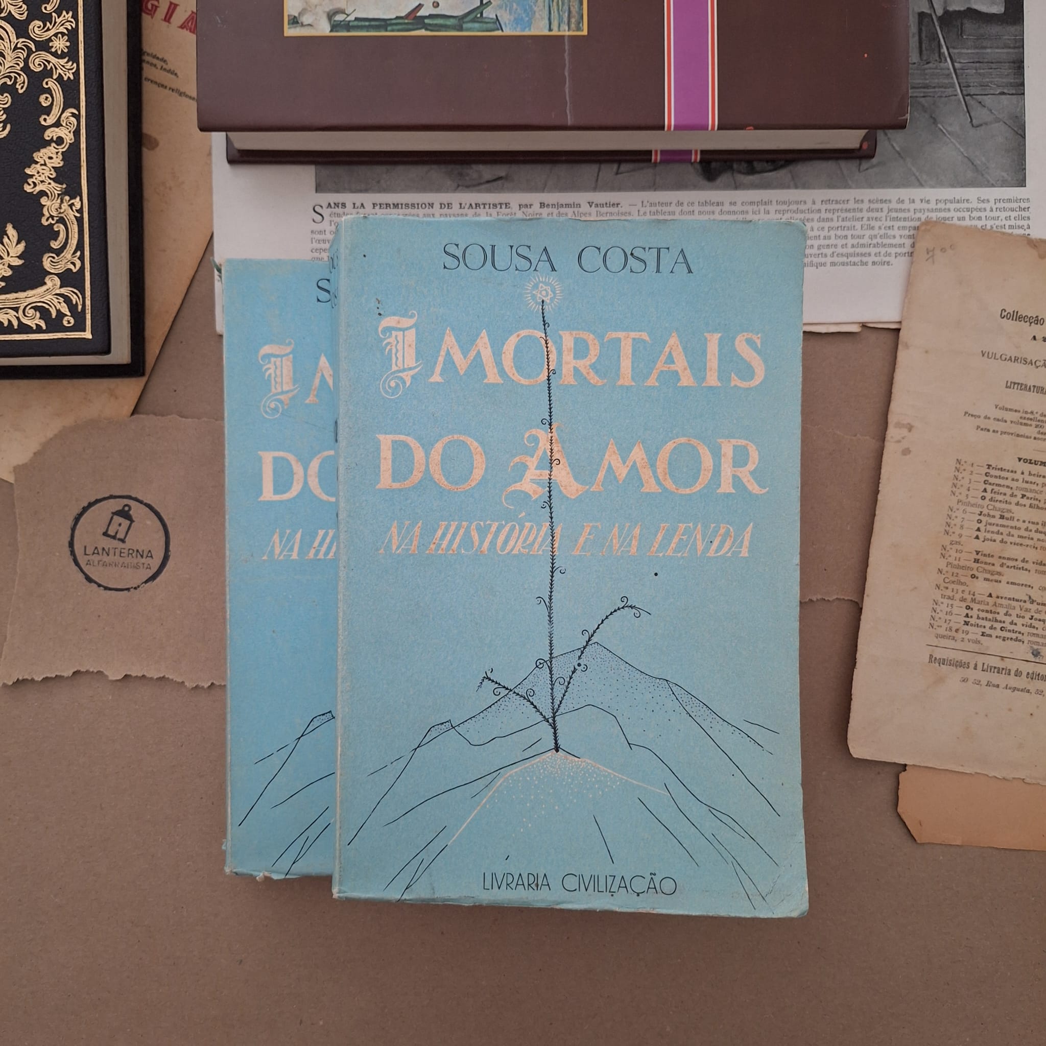 Imortais do amor na história e na lenda, vol I e II