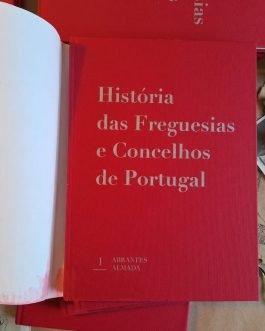História das Freguesias e Concelhos de Portugal - 20 volumes