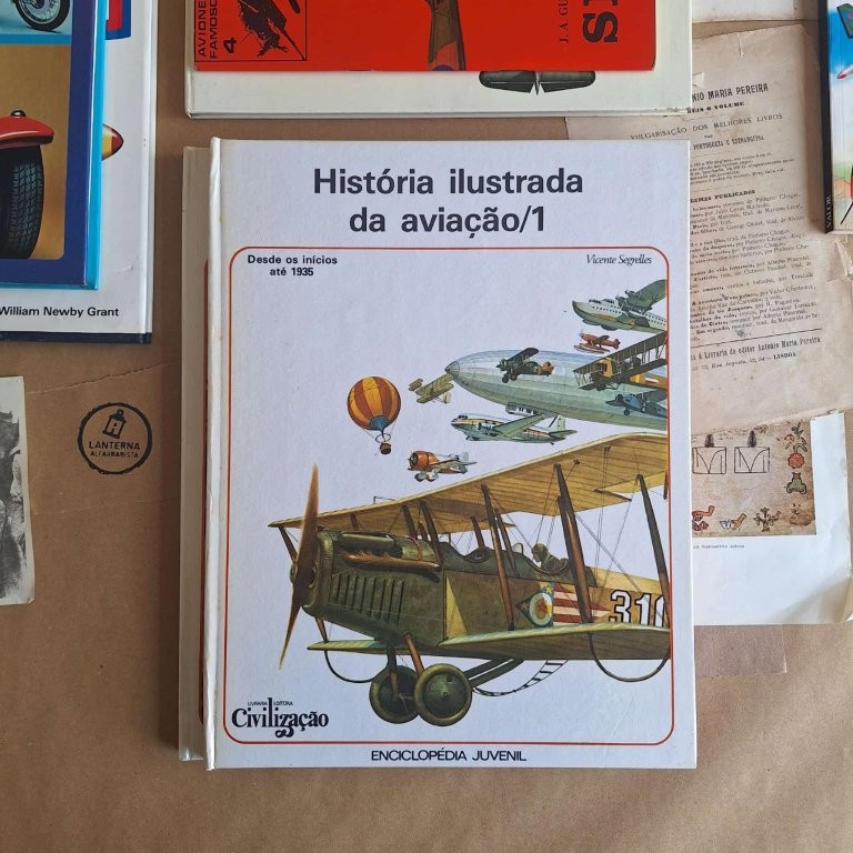 História ilustrada da aviação, vol. 1 e 2