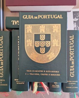 Guia de Portugal - Coleção Completa em 5 volumes (8 tomos)