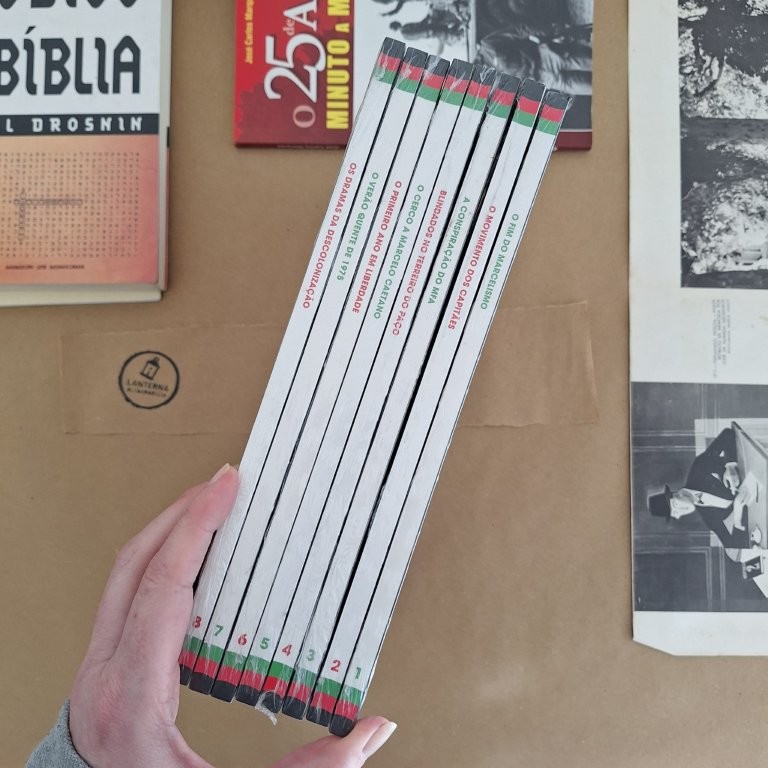 Os Anos de abril - coleção completa em 8 volumes