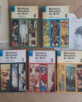 História Mundial da Arte, vol. 1,2,3,4 e 5