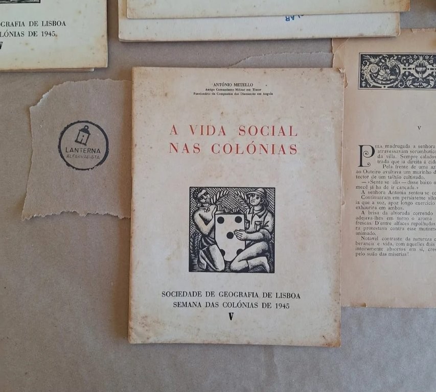 Semana das Colónias de 1945 A vida social nas colónias - V