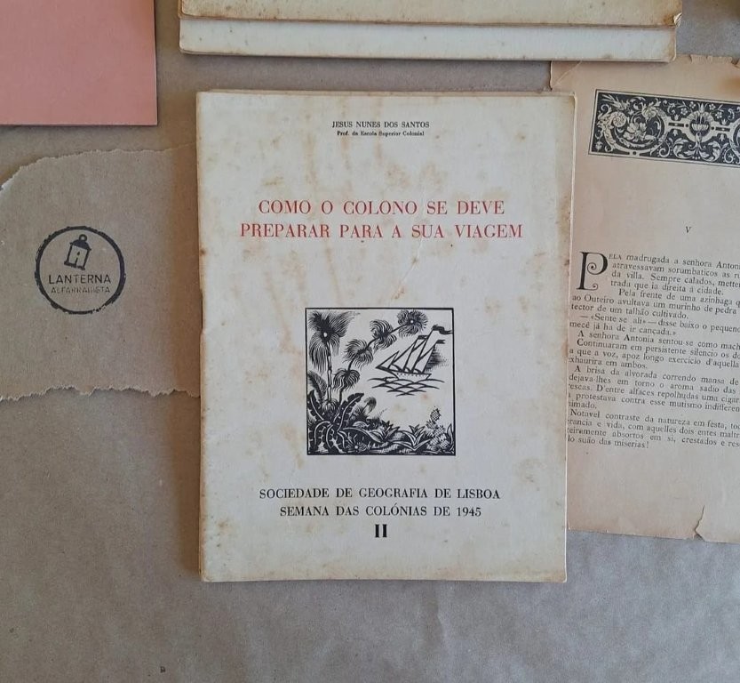 Semana das Colónias de 1945 Como o colono se deve preparar para a sua viagem - II