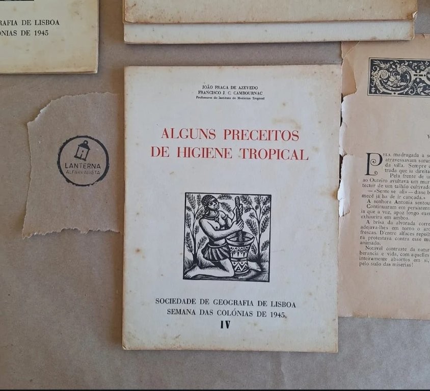 Semana das Colónias de 1945 Alguns preceitos de higiene tropical - IV