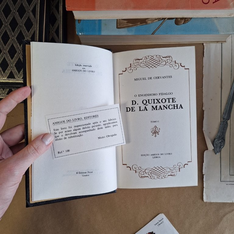 D. Quixote de La Mancha vol. I, II e III
