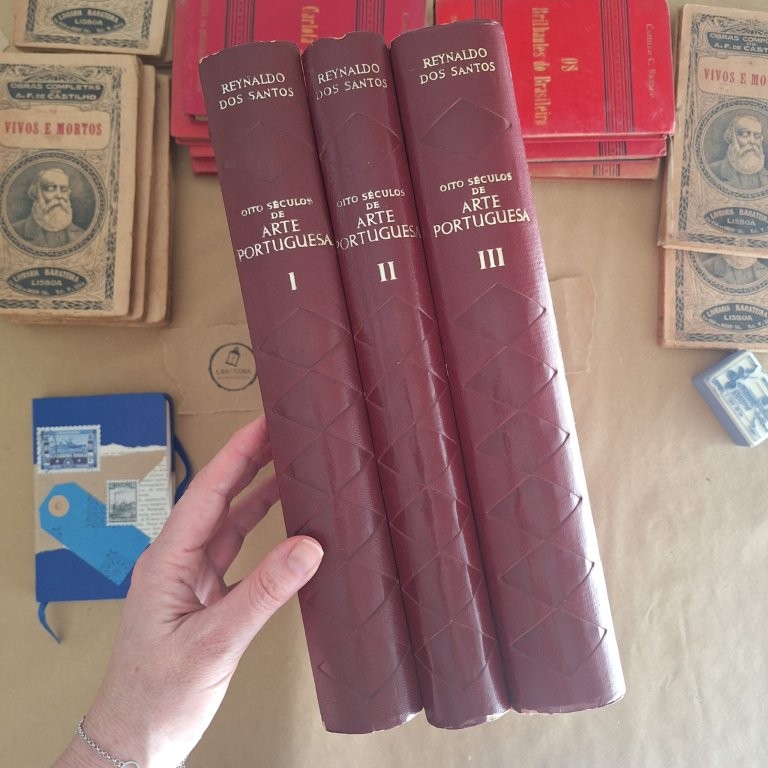 Oito Séculos de Arte Portuguesa - História e Espírito - 3 volumes