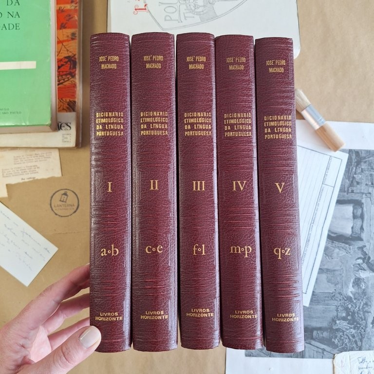 Dicionário da Língua Portuguesa - Etimológico, 5 volumes