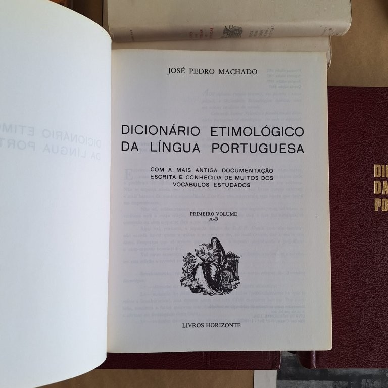 Dicionário da Língua Portuguesa - Etimológico, 5 volumes