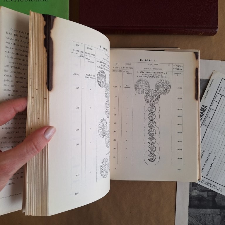 Livro das Moedas de Portugal - Book of the coins of Portugal, Vol. I e II