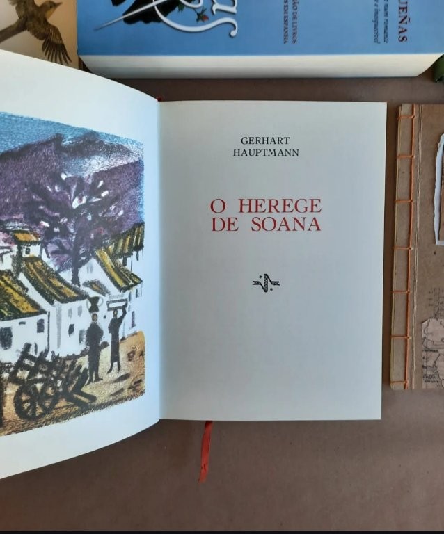 Prémio Nobel de 1912 - Gerhart Hauptmann - O Herege de Soana | Michael Kramer