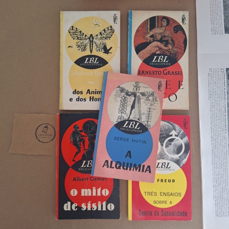 Conjunto de 5 títulos da LBL Enciclopédia