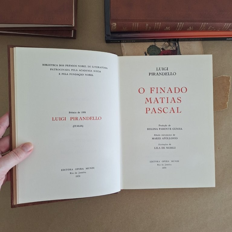 Prémio Nobel de 1934 - Luigi Pirandello