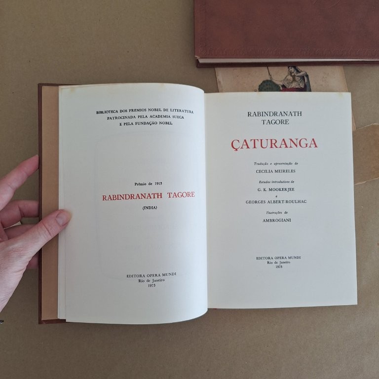 Prémio Nobel de 1913 - Rabindranath Tagore