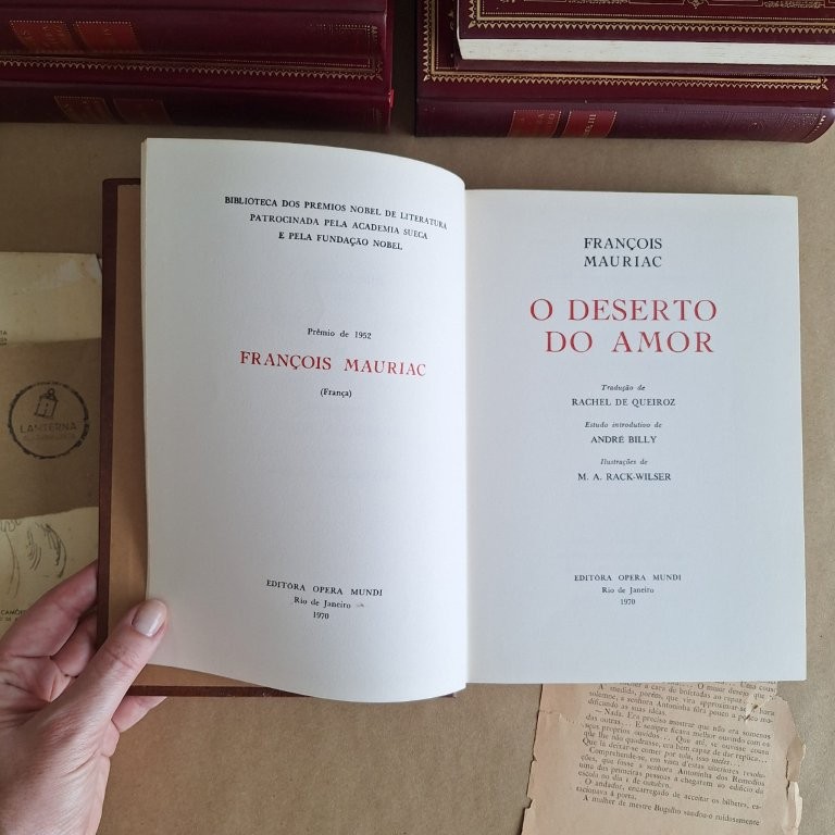 Prémio Nobel de 1952 - François Mauriac