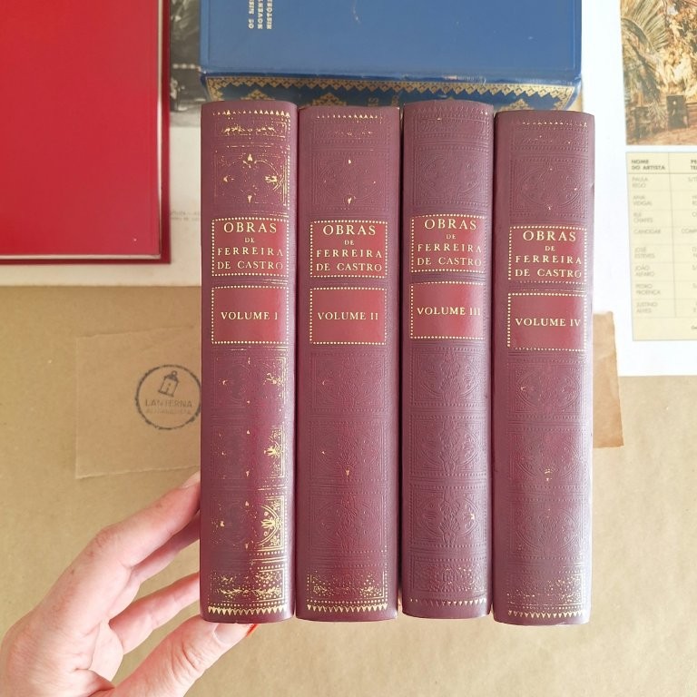 Obras de Fereira de Castro, 4 volumes
