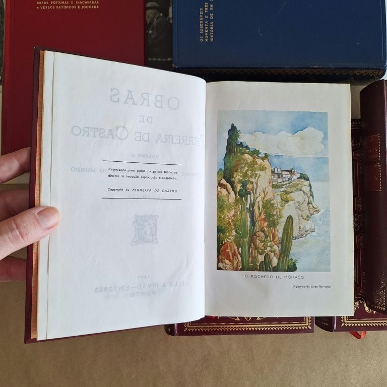 Obras de Fereira de Castro, 4 volumes