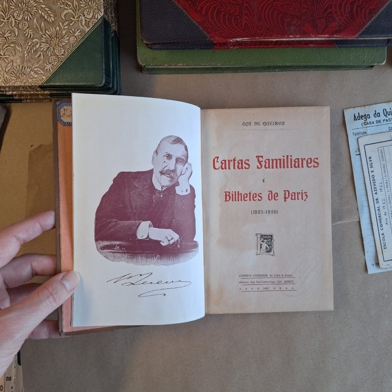 Cartas familiares e Bilhetes de Pariz (1893-1896)