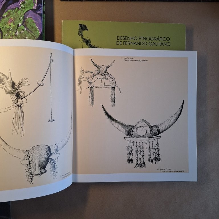 Desenho Etnográfico de Fernando Galhano vol. I - Portugal, vol. II - África